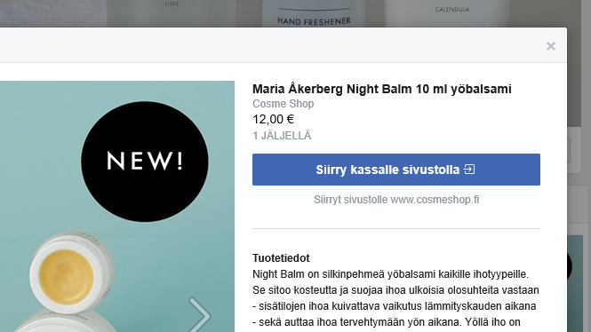 Facebook-kauppa